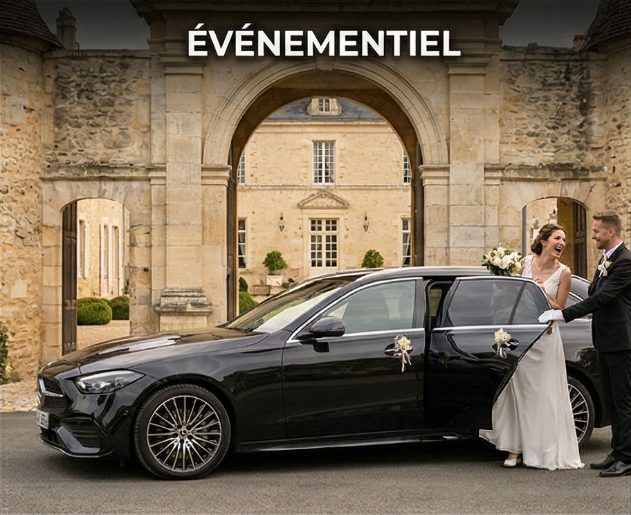 Chauffeur privé Dordogne Mariage
